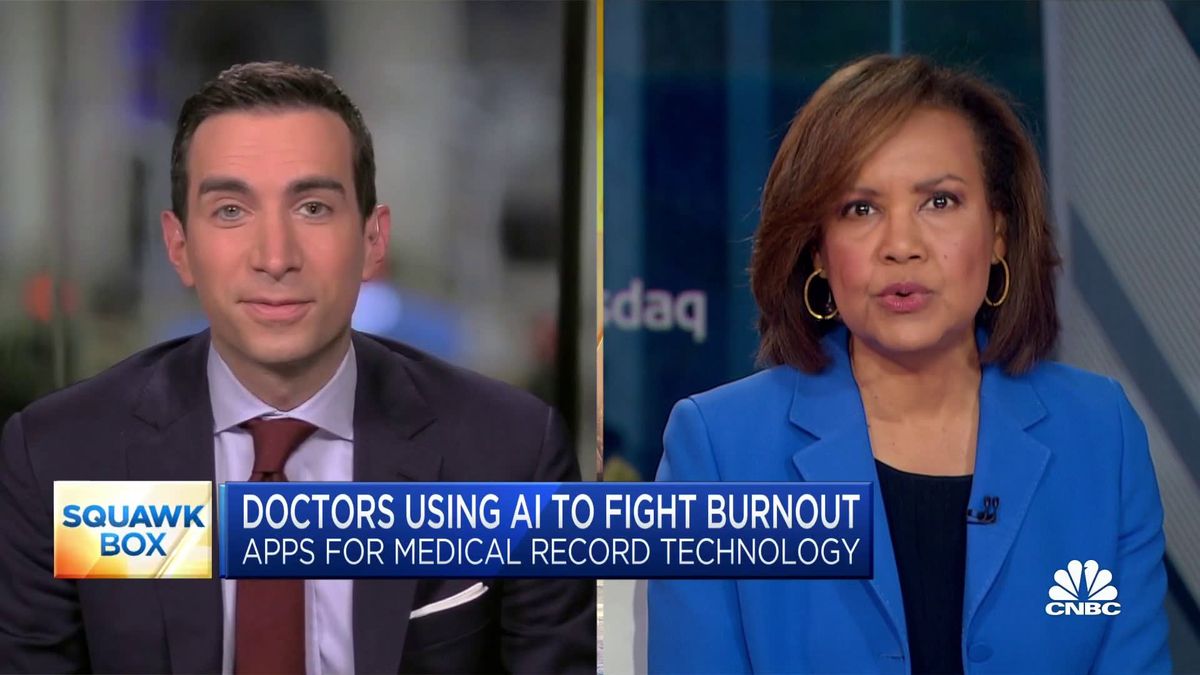 Doctors are turning medical generative AI into a booming business 1 Doctors using A.I. to fight burnout: Apps for medical record technology