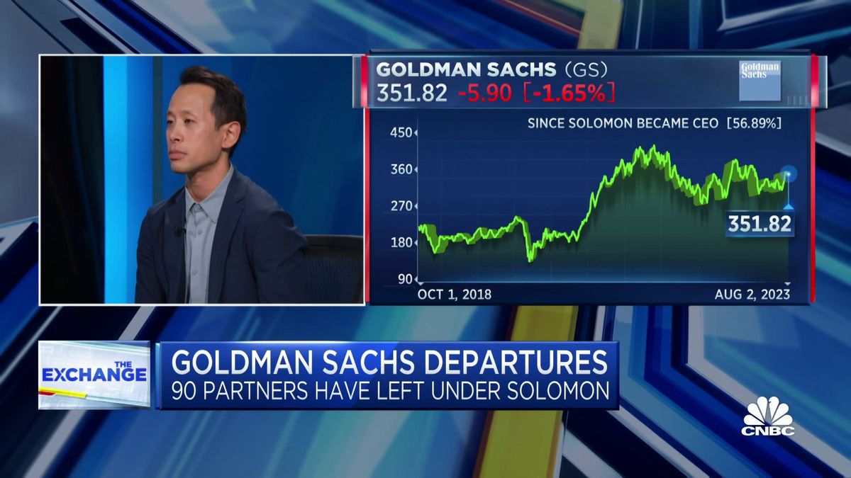 Goldman Sachs' future hinges on a low-profile, high-growth business 1 Goldman Sachs departures: 90 partners have left under Solomon