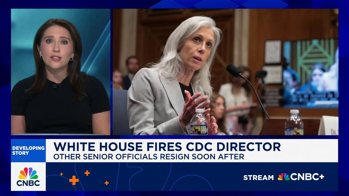 White House says Trump has fired CDC Director Susan Monarez, names temporary replacement 1 Lawyers for Susan Monarez say 'she remains as CDC Director', only Trump has power to 'fire her'