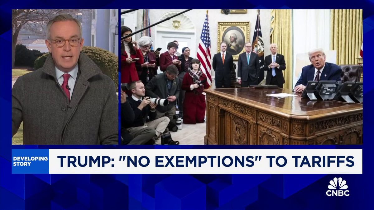 Here's a potential winner from the Trump tariffs: American tourists traveling abroad 2 Trump: 'No exemptions' to reciprocal tariffs