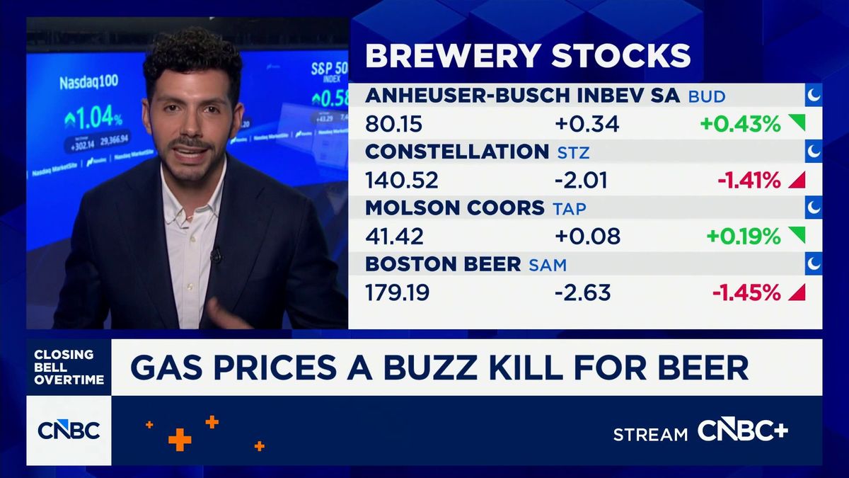 Beer demand stumbles as gas prices surge, data shows 1 High gas prices hurting beer sales at convenience stores and gas stations