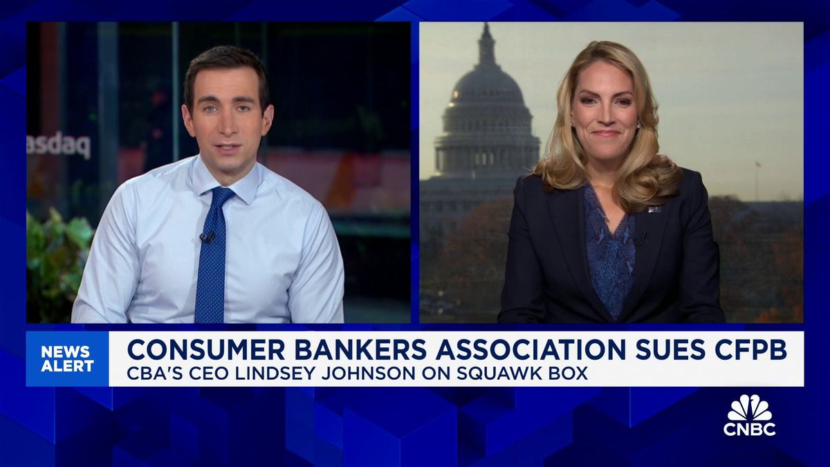 Trump names Treasury Secretary Scott Bessent acting director of CFPB, as former head Chopra confirms he is out 2 Consumer Bankers Association CEO Lindsey Johnson on CFPB lawsuit, bank overdraft fees