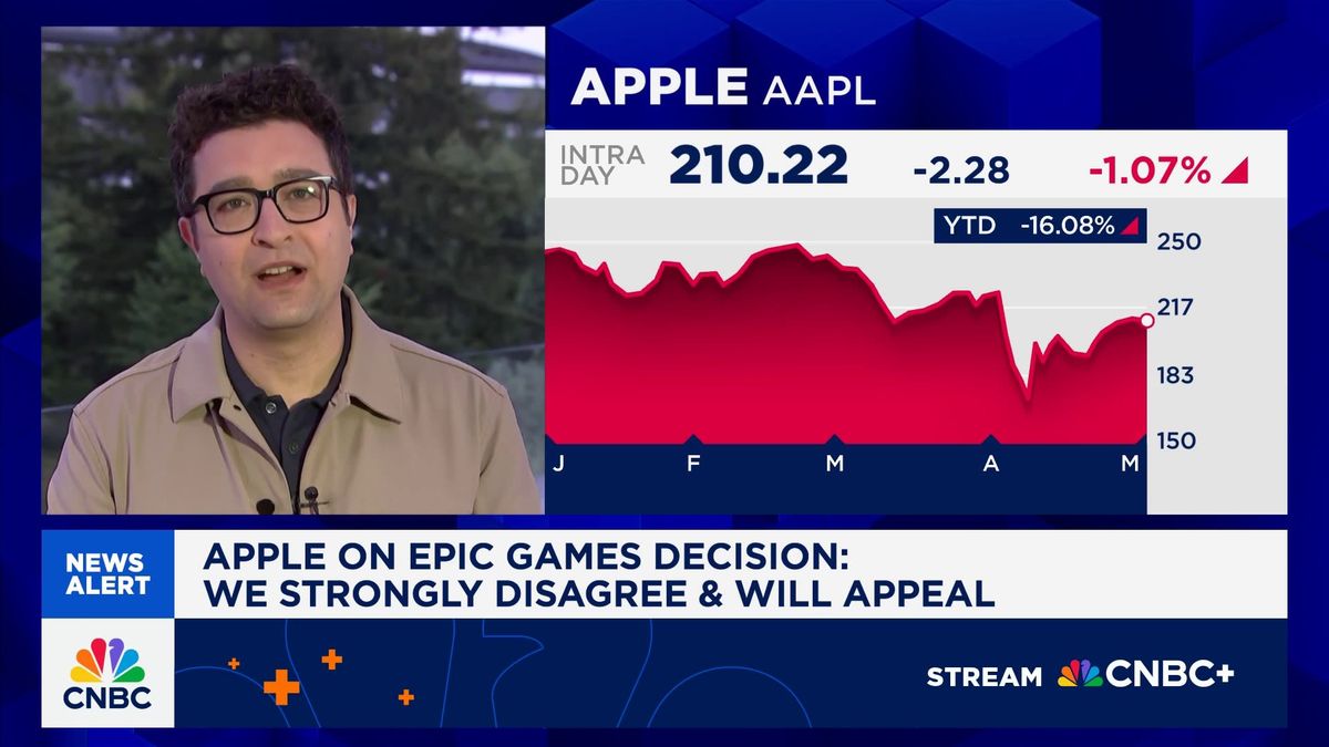 Apple says Epic Games contempt ruling could cost 'substantial sums' 1 Apple on Epic Games decision: We strongly disagree and will appeal