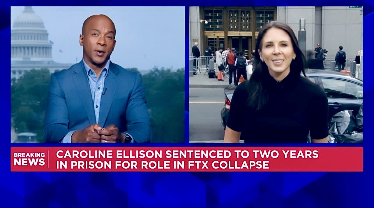 FTX fraudster Caroline Ellison sentenced to 2 years in prison, ordered to forfeit $11 billion 1 Caroline Ellison sentenced to two years in prison for role in FTX collapse