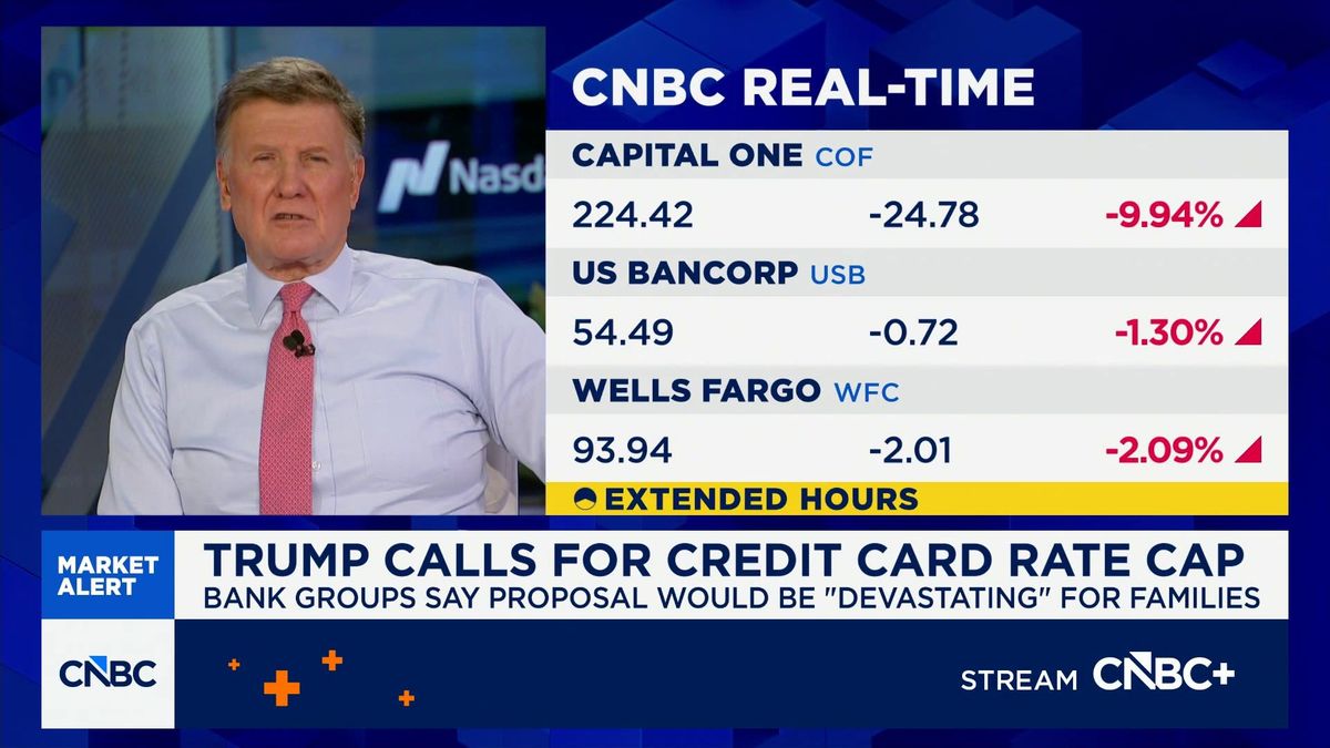 Trump's credit card rate cap plan has unclear path, 'devastating' risks, bank insiders say 1 Pres. Trump calls for credit card rate cap: Here's what to know