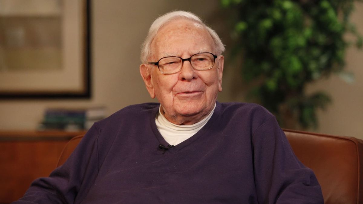 Warren Buffett says he sold Apple too soon and would buy more of it, though not in this market