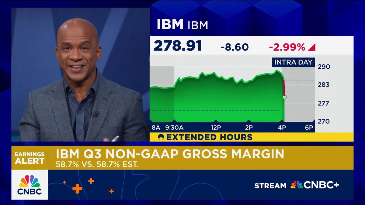 IBM cutting thousands of jobs in the fourth quarter 1 IBM Q3 earnings results beat on top, bottom lines
