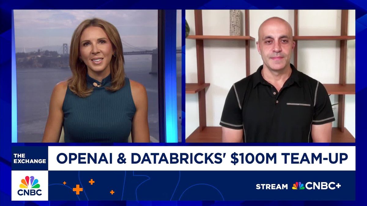 OpenAI's historic week has redefined the AI arms race for investors: 'I don't see this as crazy' 3 Databricks CEO on OpenAI partnership: Enterprises are excited to get AI agents working