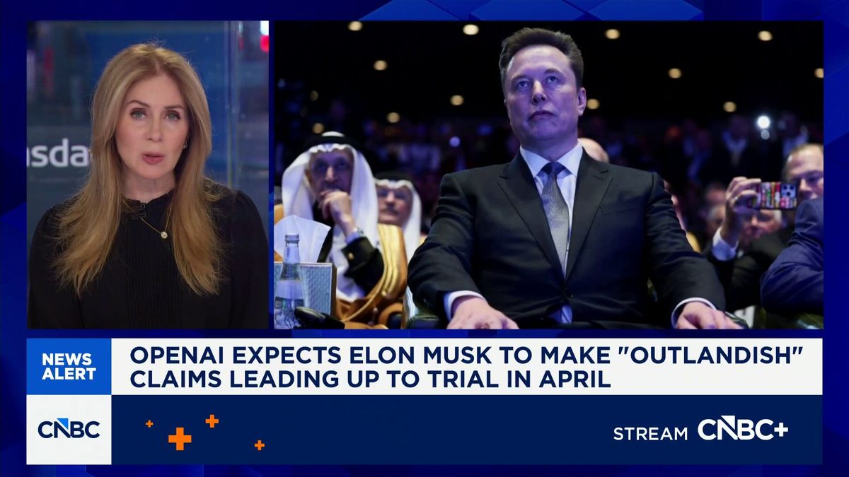 OpenAI is rolling out age prediction for ChatGPT consumer plans 1 OpenAI expects Elon Musk to make 'outlandish' claims leading up to trial in April
