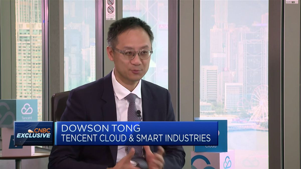 Tencent releases AI model for businesses as competition in China heats up 1 China's Tencent announces AI model Hunyuan for businesses