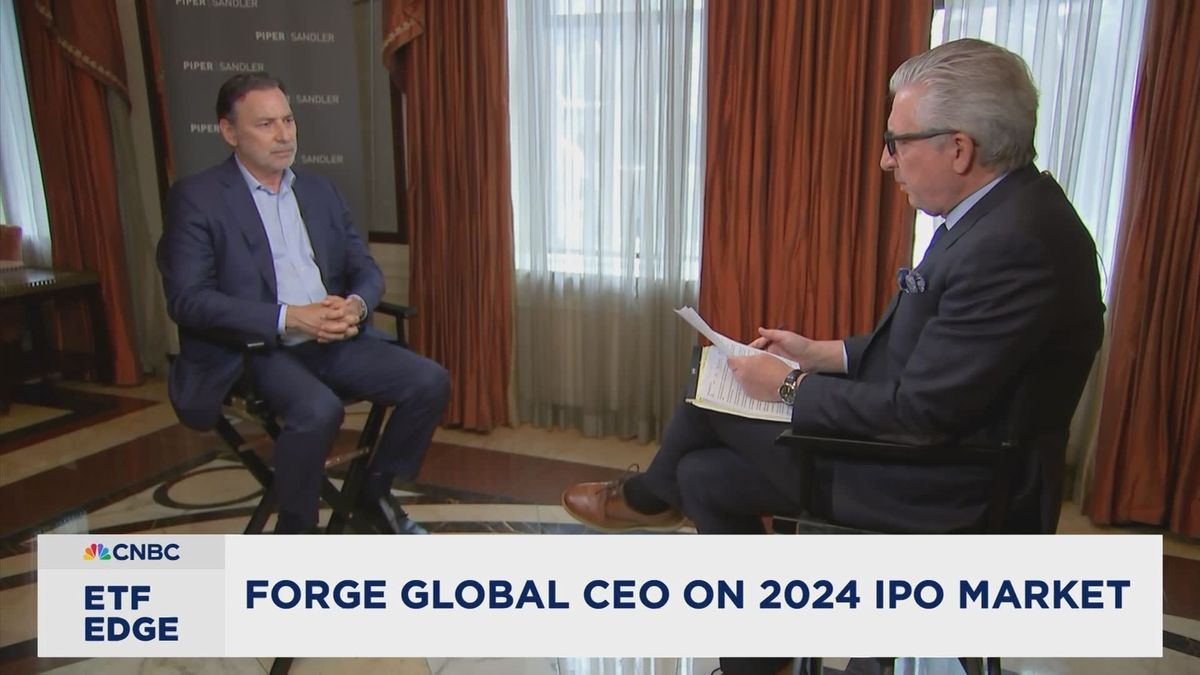 Retail investors may be a step closer to investing in unicorns 1 Forge Global CEO on first private market index
