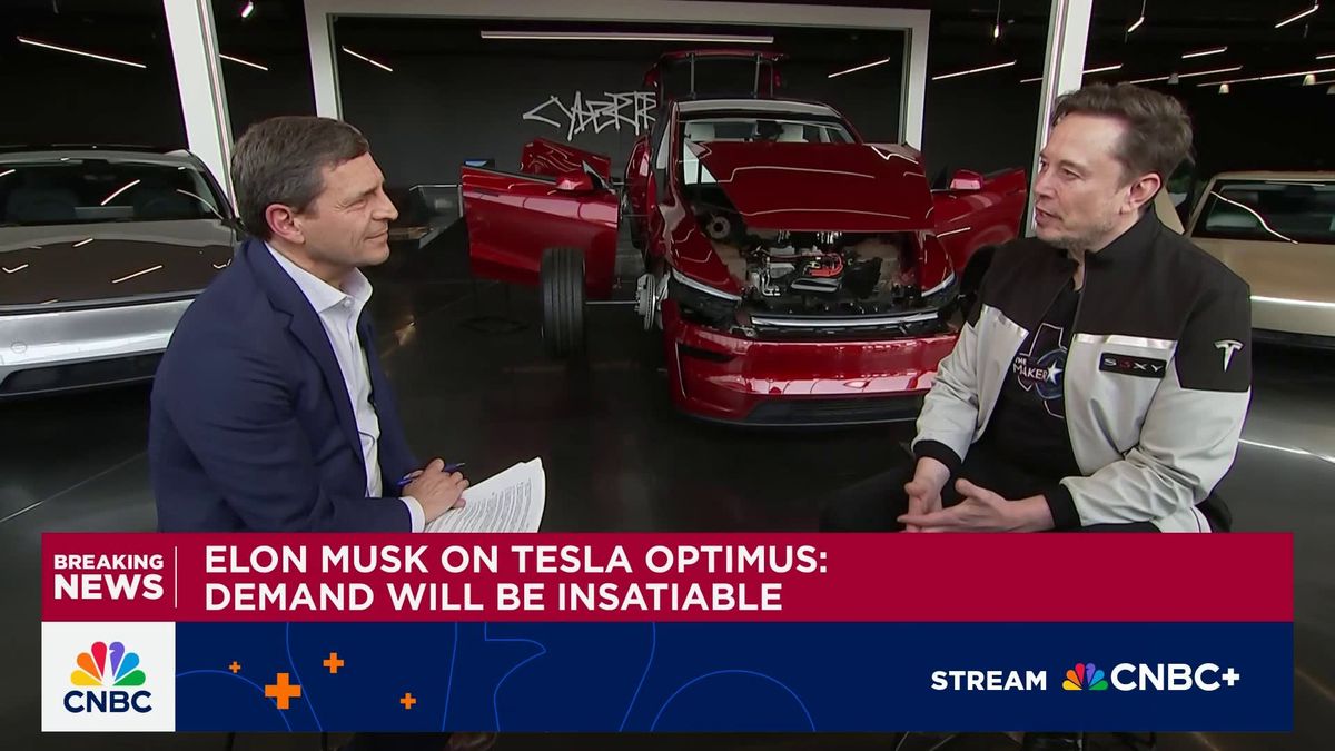 Everything we know about Tesla's robotaxi launch in Austin 3 Tesla CEO Elon Musk says demand for Optimus robots 'will be insatiable'