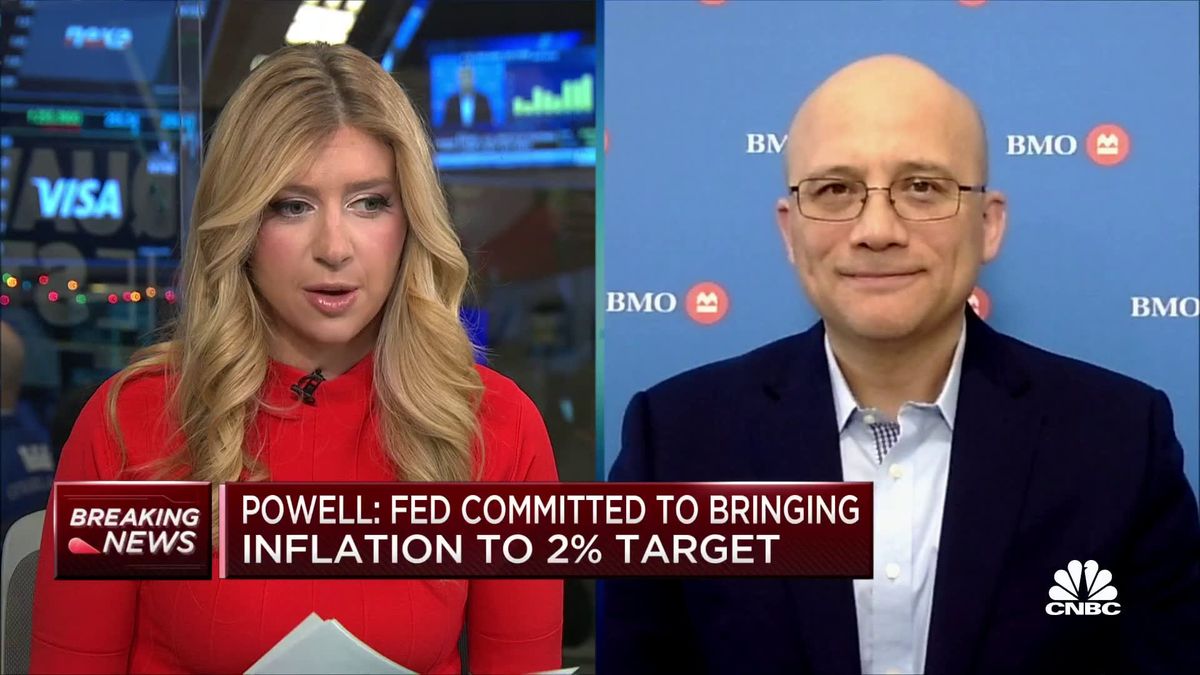 Fed Chair Powell calls talk of cutting rates 'premature' and says more hikes could happen 1 Stock market appears 'too optimistic' by pricing in Fed rate cuts early, says BMO's Yung-Yu Ma