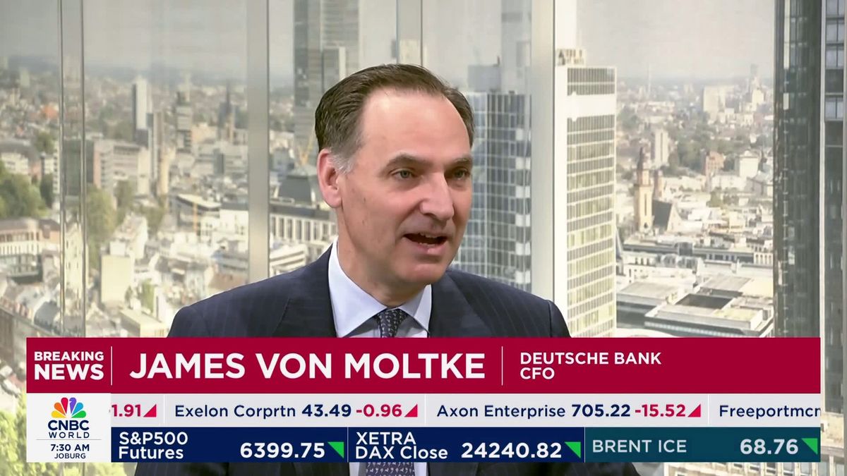 Deutsche Bank shares gain 6% after second-quarter profit beat 1 Deutsche Bank CFO: 'Seeing the momentum we hoped to see'