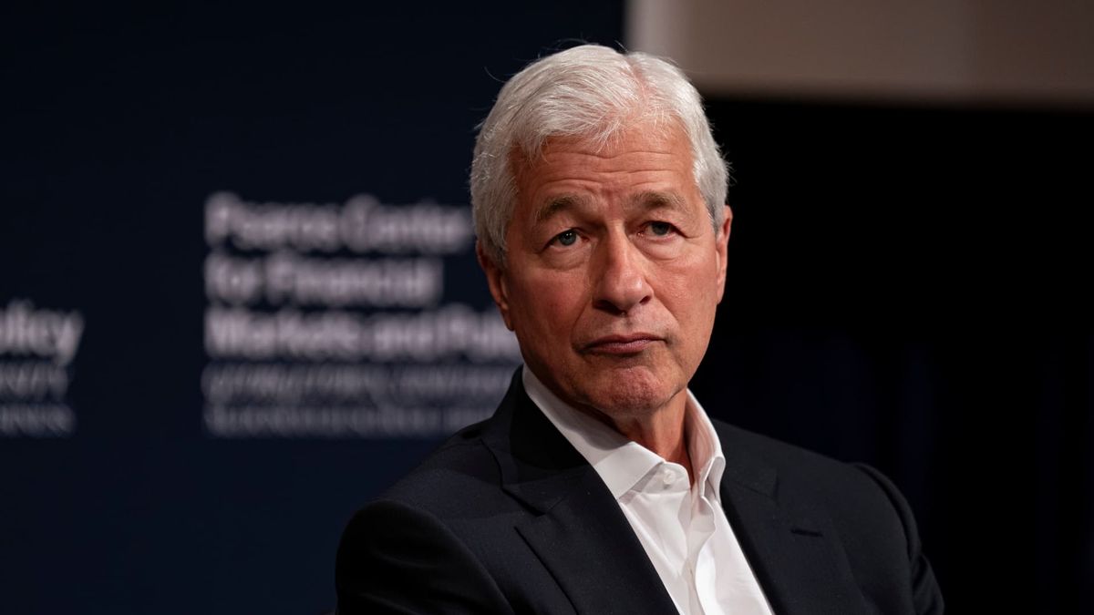 Jamie Dimon says Trump’s tariff policy is positive for national security so people should ‘get over it’
