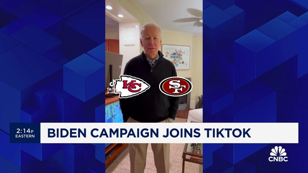 Biden says he'll ban TikTok if Congress passes bill, but he's campaigning on it until then 1 Biden campaign joins TikTok