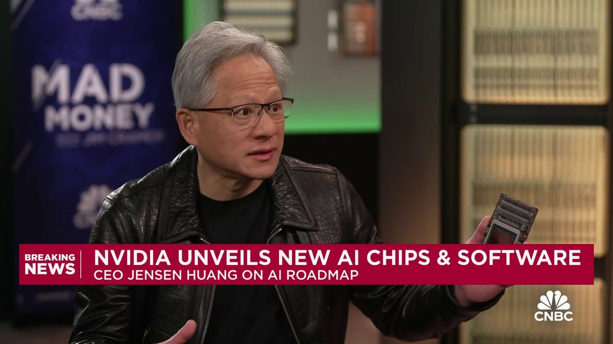 Nvidia CEO Jensen Huang says tariff impact won't be meaningful in the near term 1 Nvidia CEO Jensen Huang: In the near term, the impact of tariffs will not be meaningful