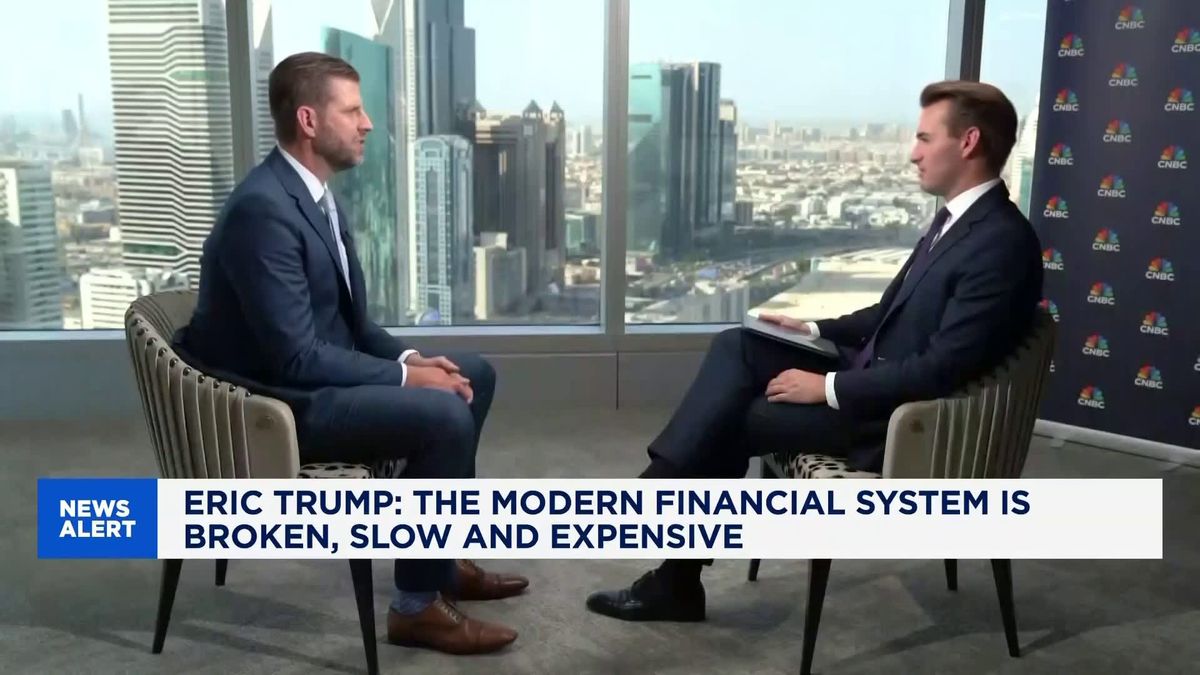 Eric Trump: 'If banks don’t watch what’s coming, they’ll be extinct in 10 years' 1 Eric Trump on cryptocurrency: Traditional banks risk going extinct