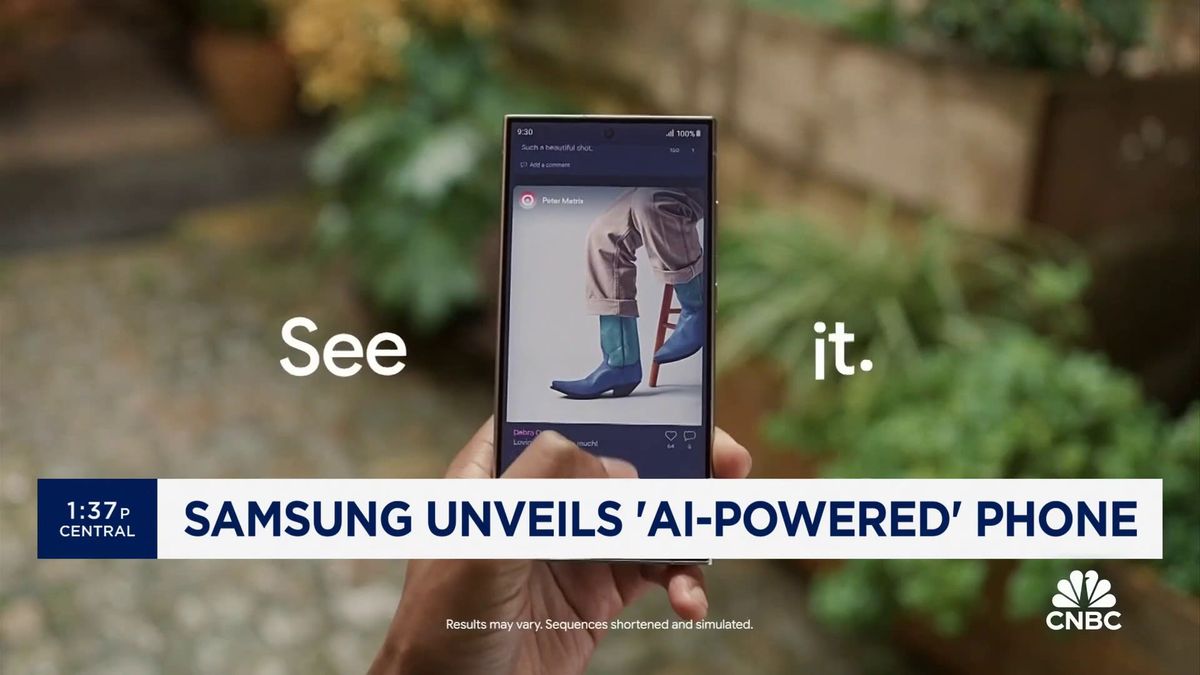 Baidu's Ernie AI chatbot to power Samsung's new Galaxy S24 smartphones 1 Samsung unveils 'AI-powered' phone