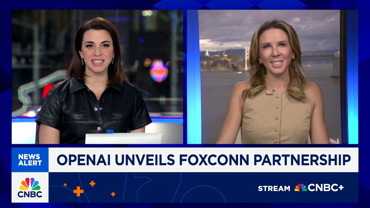 OpenAI taps iPhone assembler Foxconn to manufacture data center components in U.S. 1 OpenAI taps Foxconn to build AI hardware in the U.S.