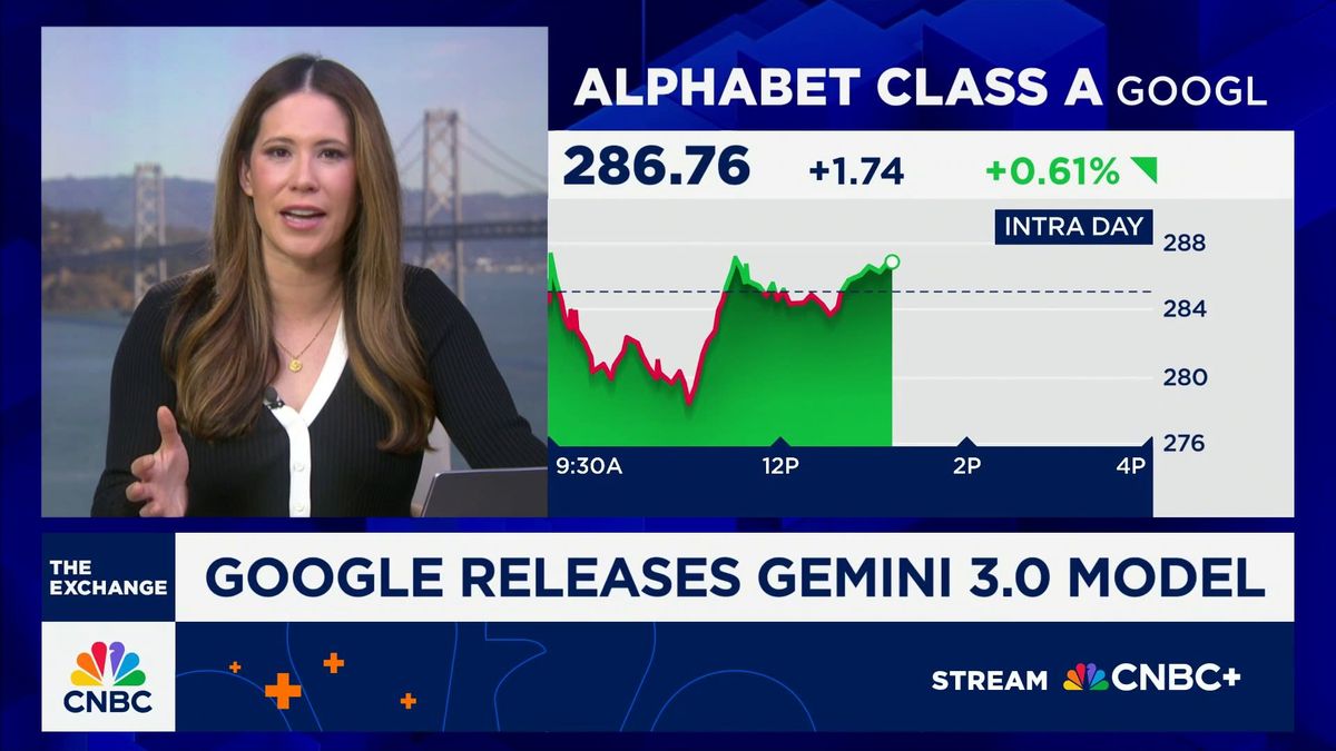 Alphabet stock surges on Gemini 3 AI model optimism 1 Google releases Gemini 3.0 model, closes gap on ChatGPT