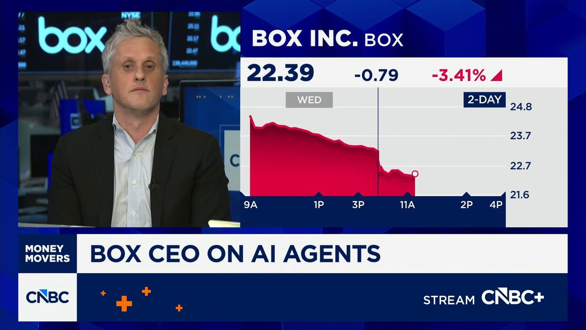Vibe check from inside one of AI industry's main events: 'Claude mania' 2 Box CEO Aaron Levie on AI agents, innovation: Humans are gonna do great