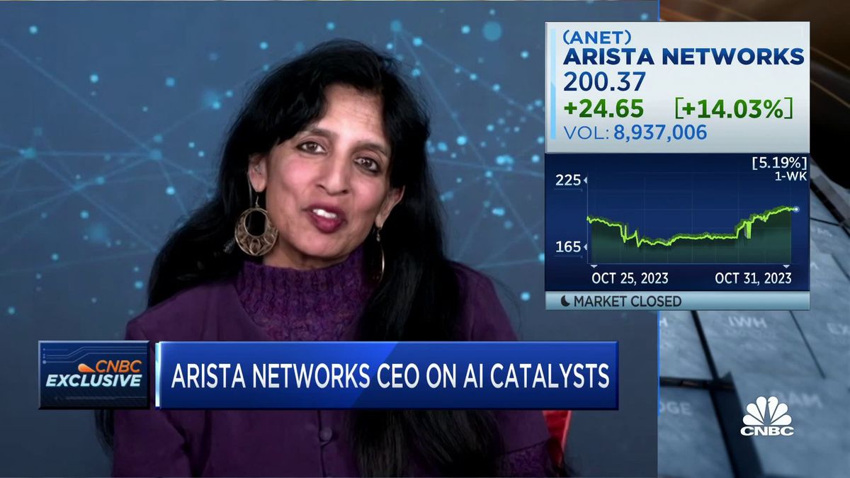 SEC settles insider trading charges against Andy Bechtolsheim, co-founder of Arista, Sun Microsystems 1 Volatility is something we plan for, says Arista CEO Jayshree Ullal on Meta's CapEx spending