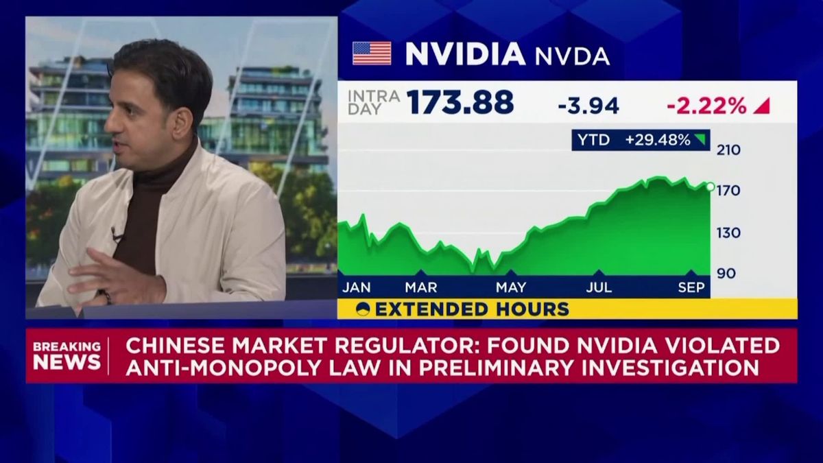 China says Nvidia violated anti-monopoly law after preliminary probe 1 China targets Nvidia with anti-monopoly probe