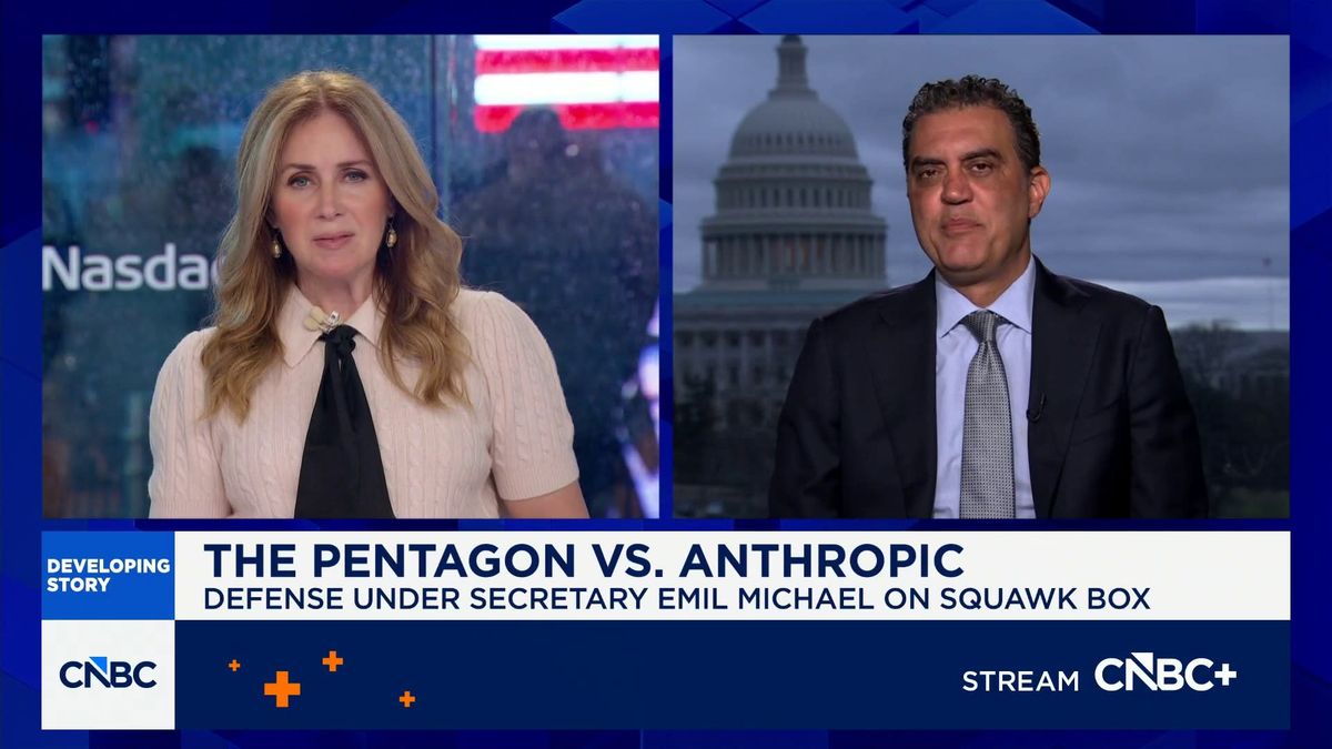 Palantir is still using Anthropic's Claude as Pentagon blacklist plays out, CEO Karp says 2 Defense Undersecretary Emil Michael: Anthropic’s Claude would ‘pollute’ defense supply chain