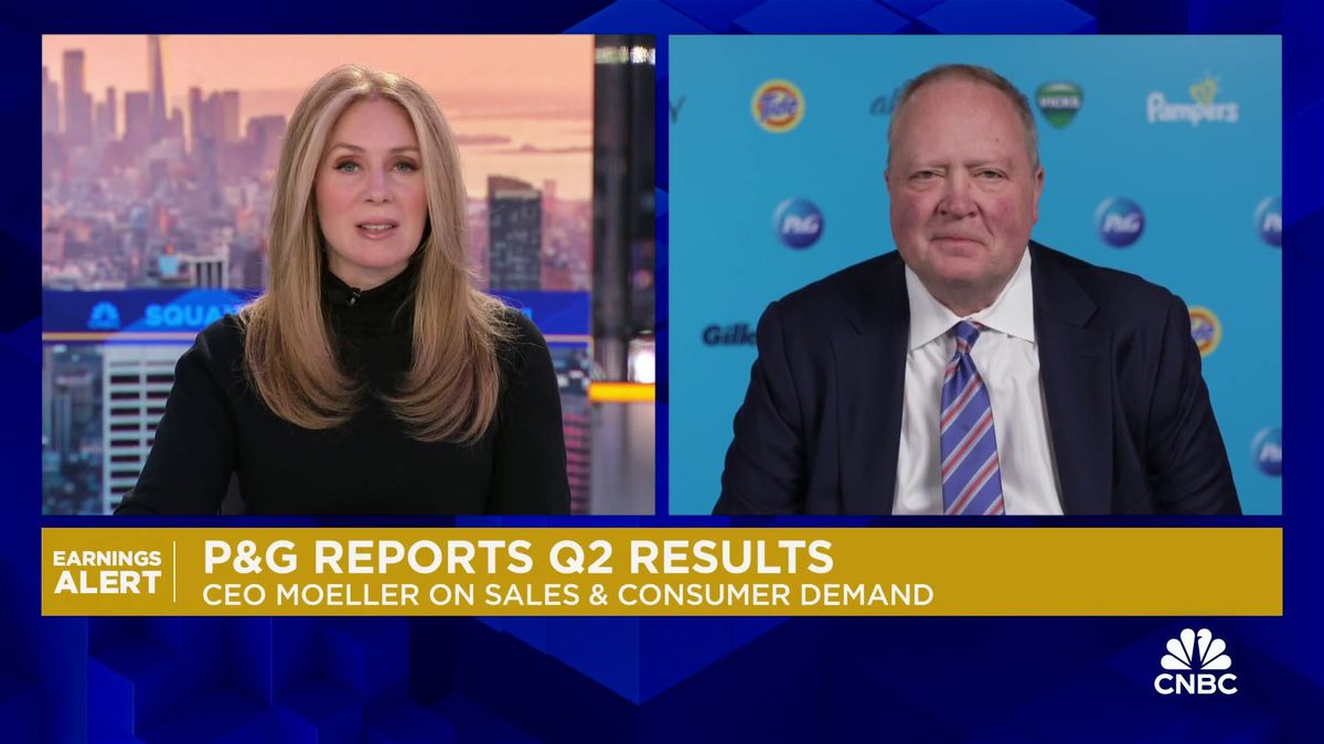 China says it hopes to 'properly manage differences' with the U.S. on trade 1 P&G CEO Jon Moeller on Q2 results, strength of the consumer and impact of tariffs