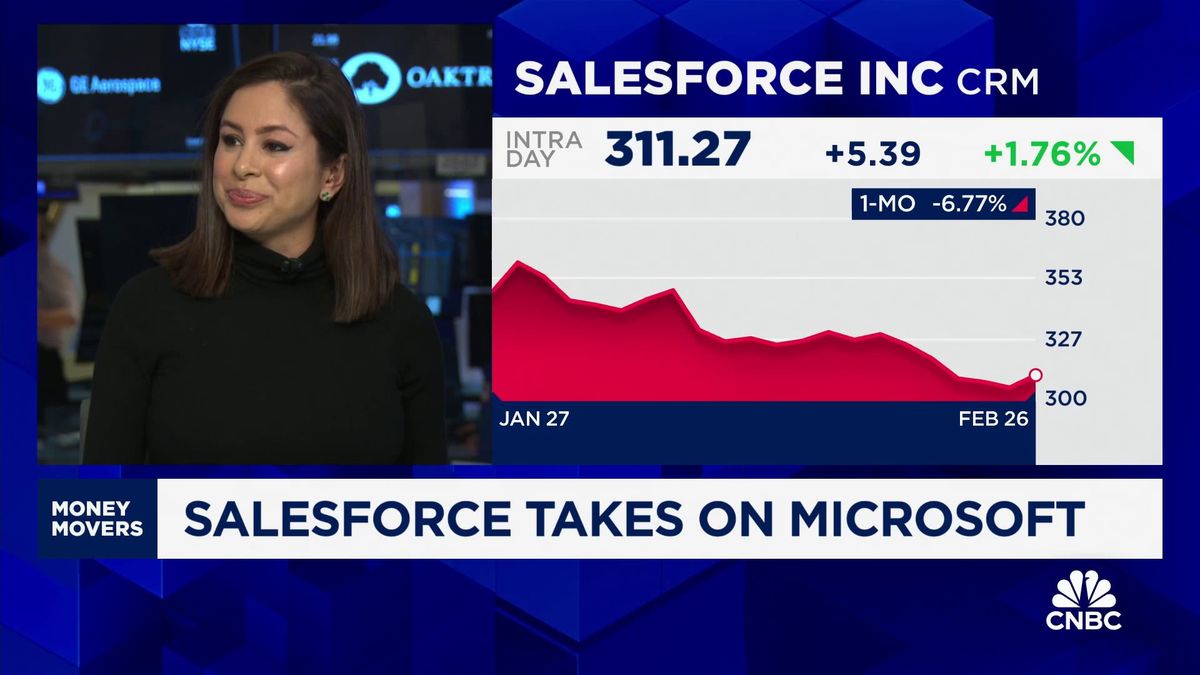 Salesforce misses on revenue, issues disappointing guidance 1 Salesforce, Microsoft executives spar over AI products