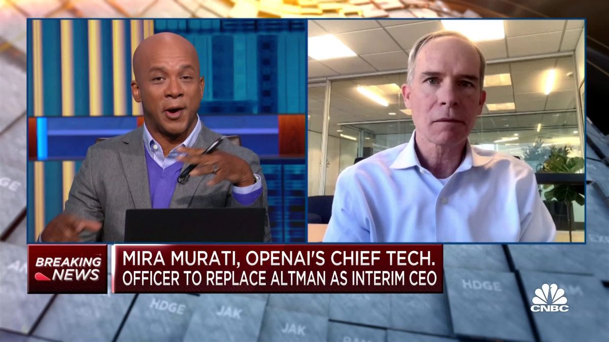 OpenAI brings Sam Altman back as CEO less than a week after he was fired by board 2 Madrona's Matt McIlwain talks Sam Altman's departure as OpenAI CEO
