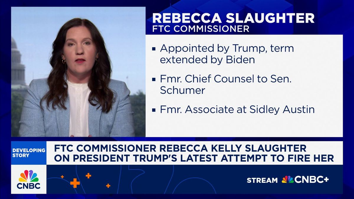 FTC commissioner questions status of Snap AI chatbot complaint: 'People deserve answers' 1 FTC Commissioner Rebecca Slaughter on President Trump's latest attempt to fire her
