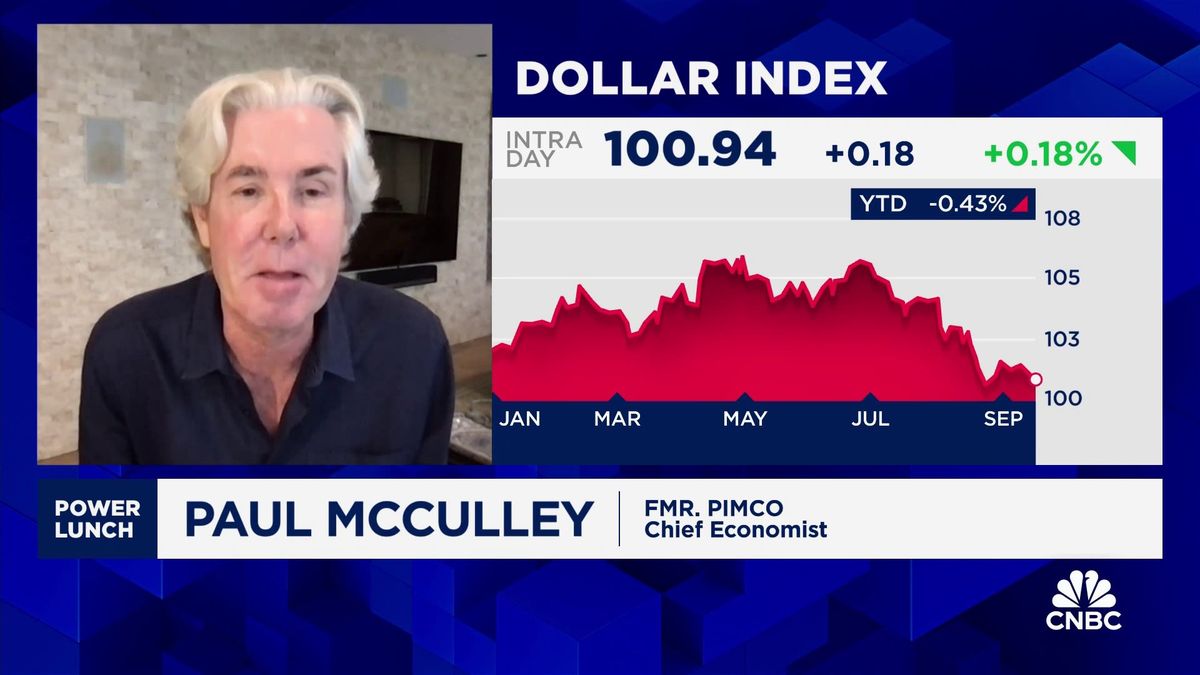 The Fed's biggest interest rate call in years happens Wednesday. Here's what to expect 1 Paul McCulley says, he expects a total of 200 bps cuts in 2025