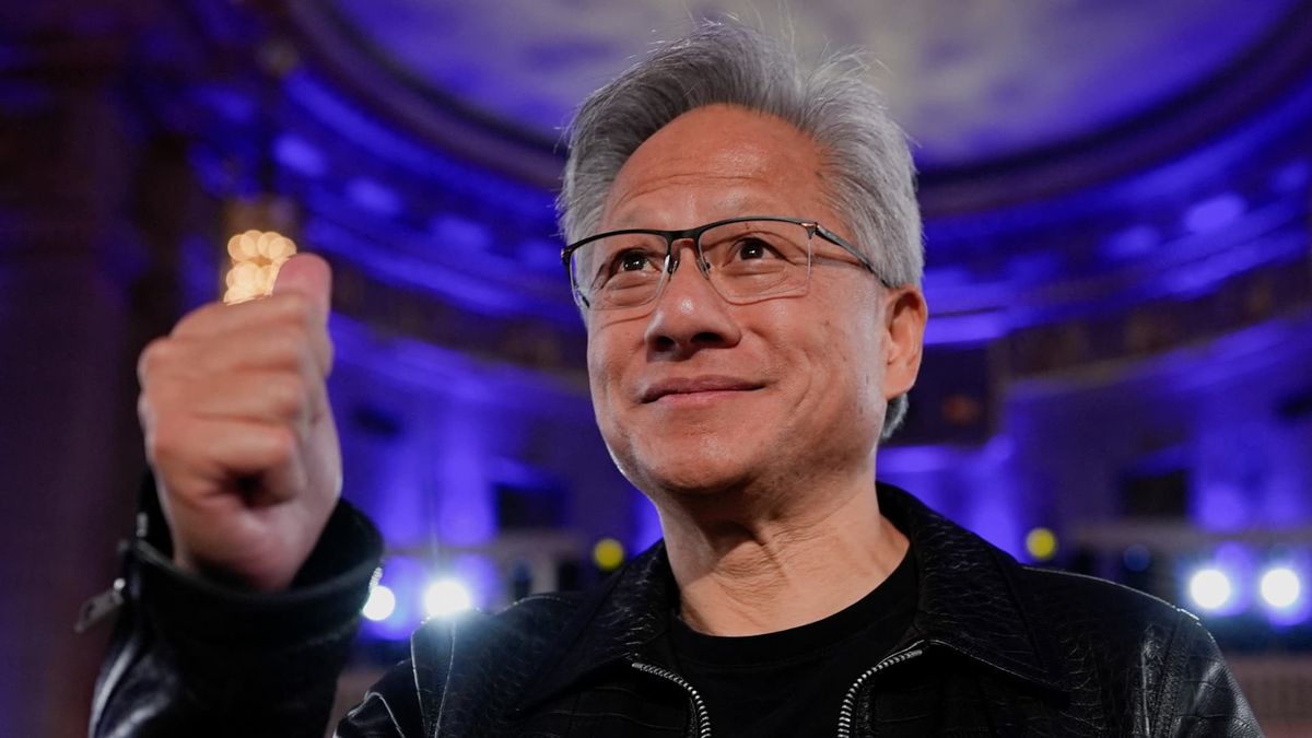 Nvidia shares pop 3% in premarket as tech giant nears historic  trillion valuation