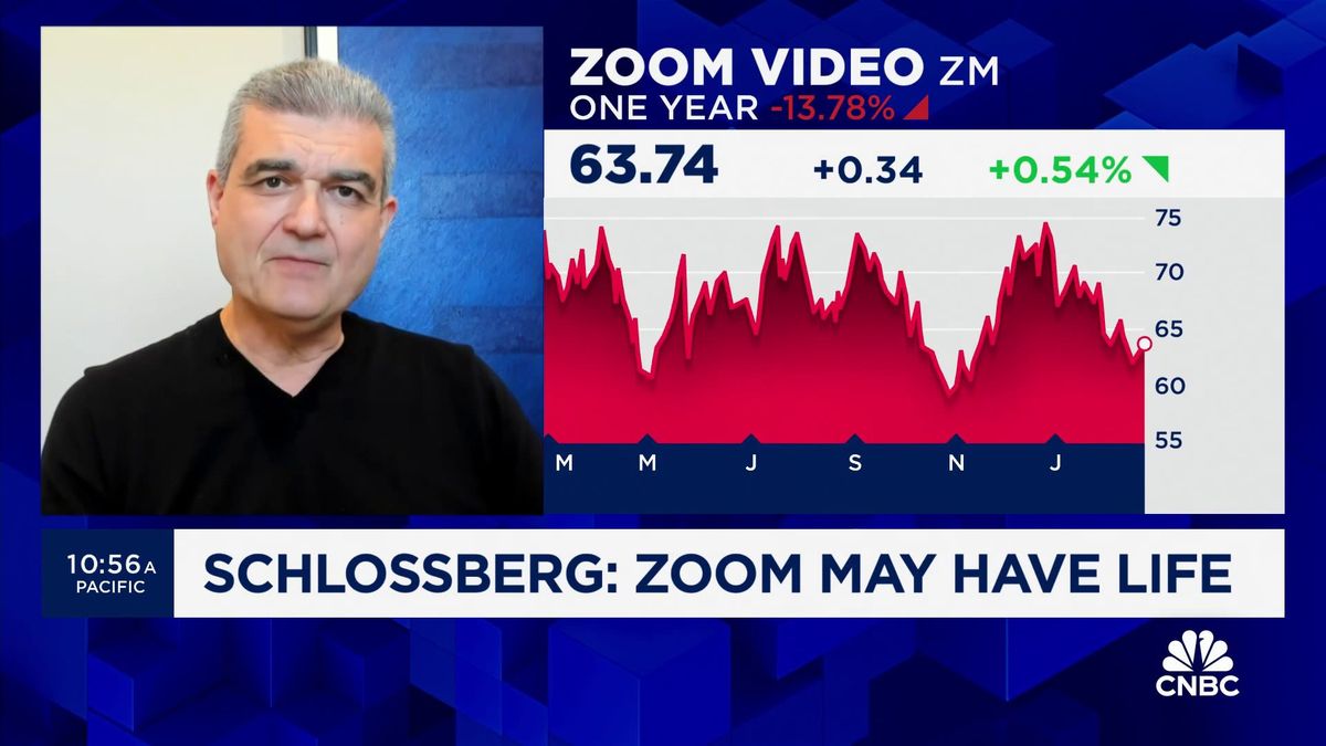Zoom shares jump as quarterly results beat on top and bottom lines 1 Boris Schlossberg on Zoom: 'It has a chance to really shine going forward'
