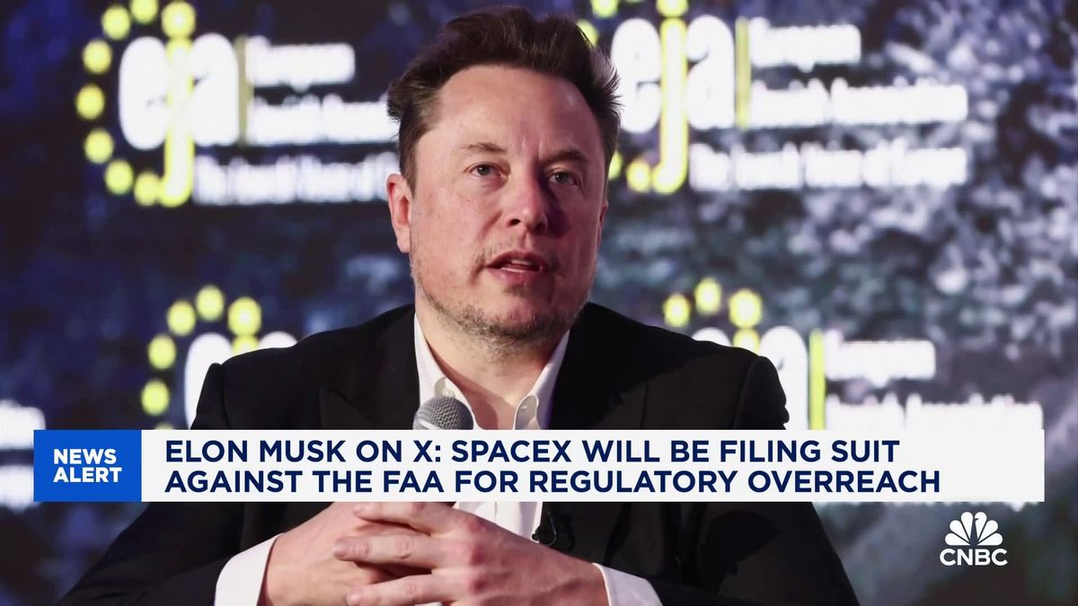 Elon Musk's X 'declined to send an appropriate witness' to Senate hearing on election threats, Warner's office says 1 SpaceX will sue the FAA for regulatory overreach, Elon Musk posts on X