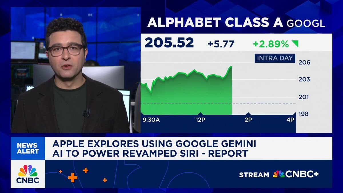 Google shares rise on report of Apple using Gemini for Siri 1 Apple explores using Google Gemini AI to power revamped Siri, reports say