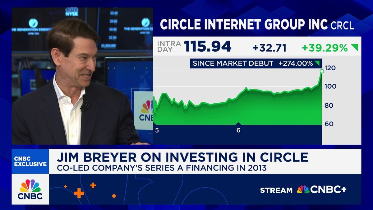 Omada shares rise 21% in Nasdaq debut after health tech company's IPO 2 Jim Breyer on investing in Circle over a decade ago and the company's IPO debut