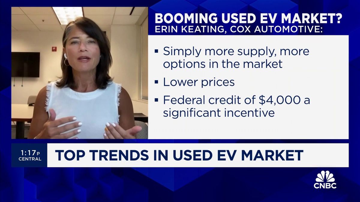 ‘Loophole’ may get you a $7,500 tax credit for leasing an EV, auto analysts say 3 Cost parity is driving used EV sales, says Cox's Erin Keating