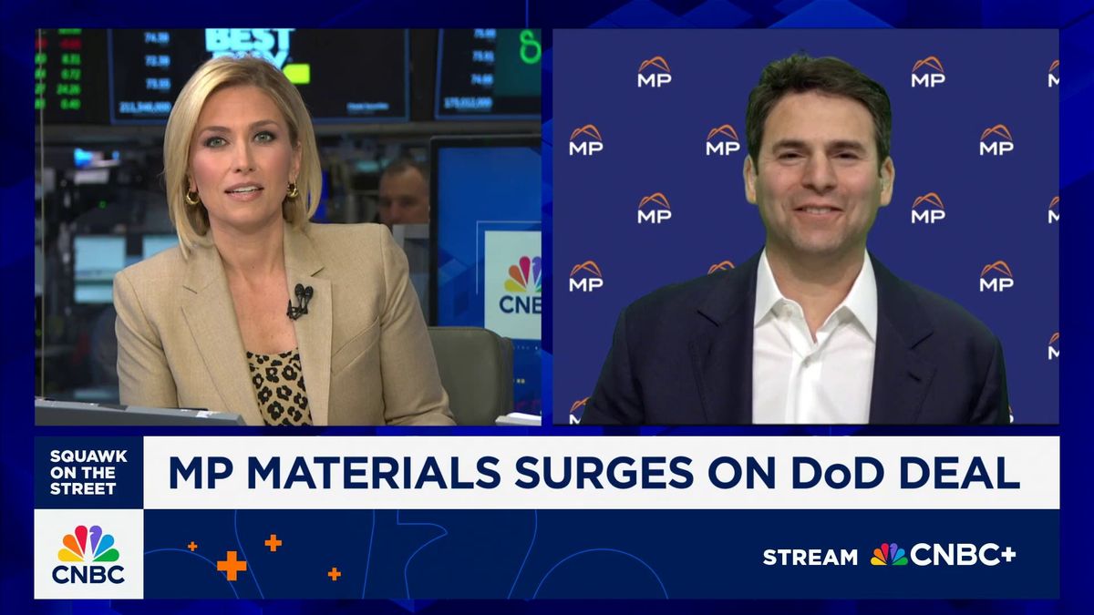 MP Materials selects Texas for rare earth magnet manufacturing site 2 MP Materials CEO on deal with the Defense Department