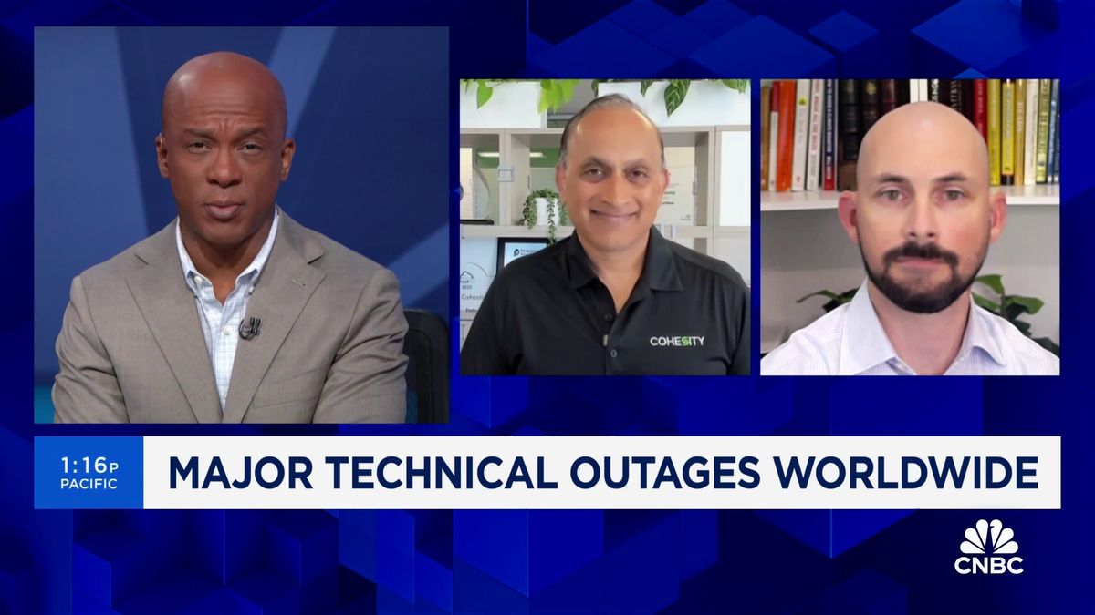 The CrowdStrike fail and next global IT meltdown already in the making 2 We need to make these systems 'a lot more resilient', says Cohesity CEO on global tech outages