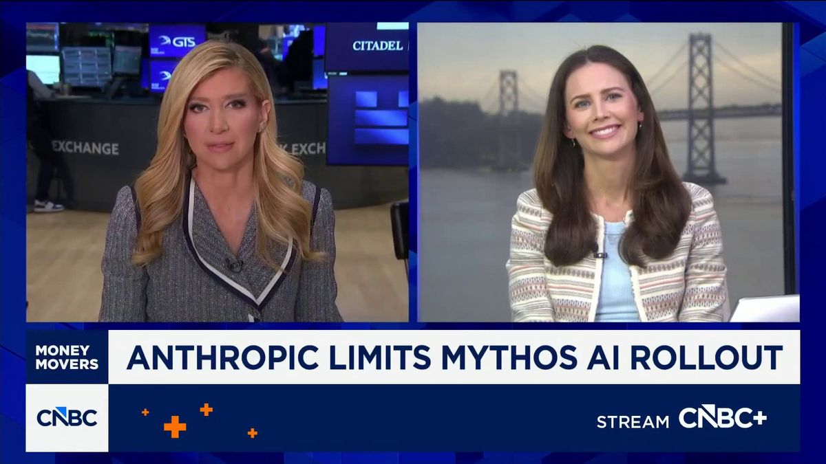 Powell, Bessent discussed Anthropic's Mythos AI cyber threat with major U.S. banks 1 Anthropic limits rollout on new cybersecurity model