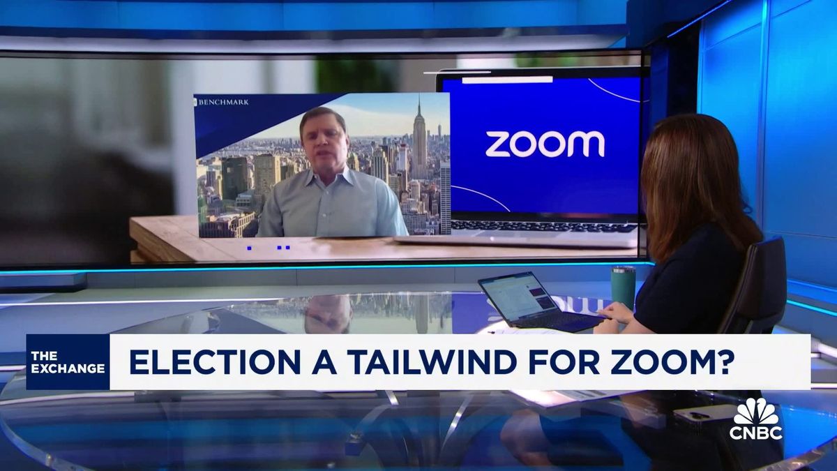 Zoom stock has best day in almost 2 years on quarterly results, increased guidance 1 Zoom: How election could be a tailwind for the videoconferencing app