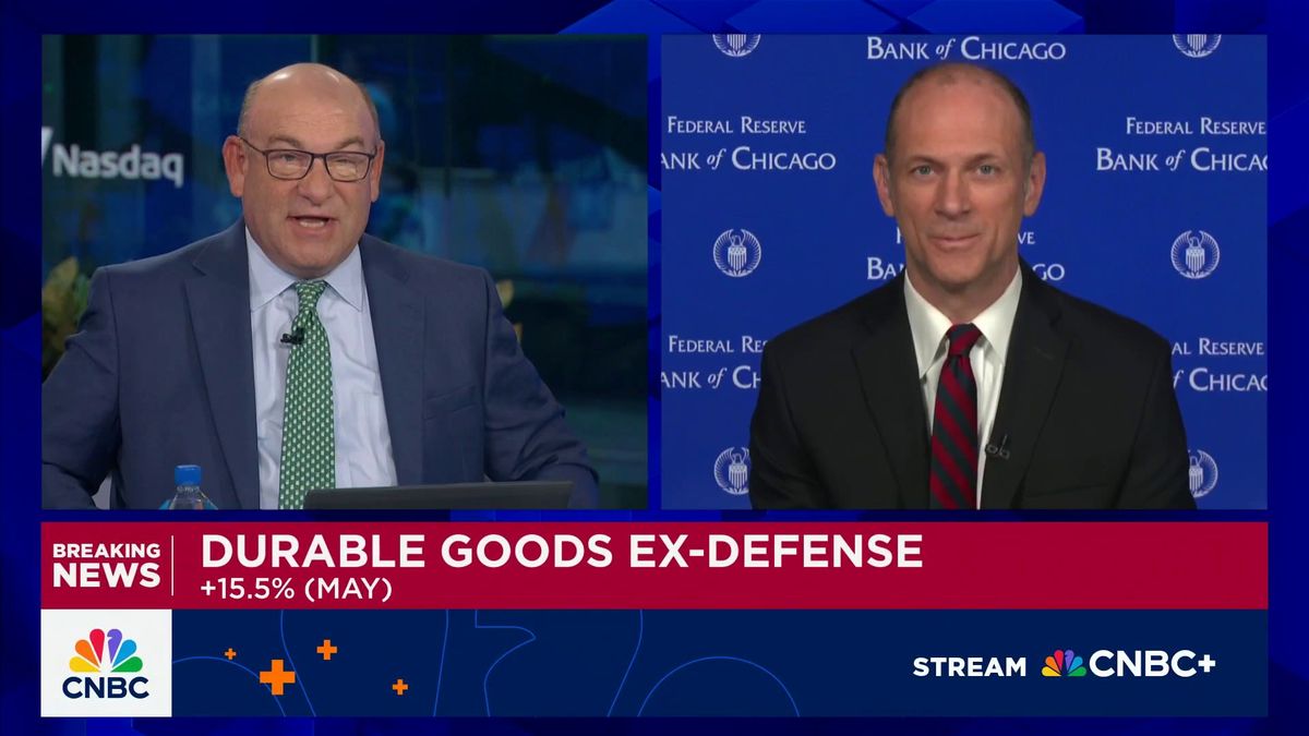Trump's war against the Powell Fed has taken another political turn 2 Chicago Fed President Austan Goolsbee: It's important to get clarity on impact of tariffs