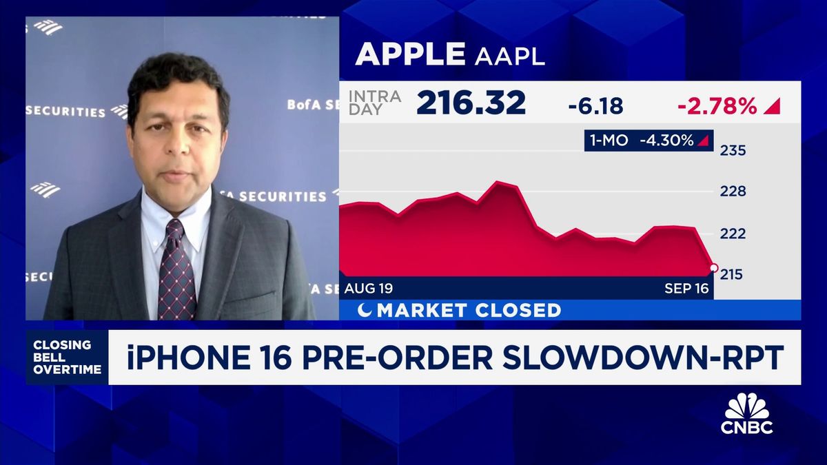 Huawei's trifold phone is proving popular among Apple iPhone fans in Beijing 1 iPhone 16 delivery lead time is 'one indicator, not the only indicator', says BofA's Wamsi Mohan
