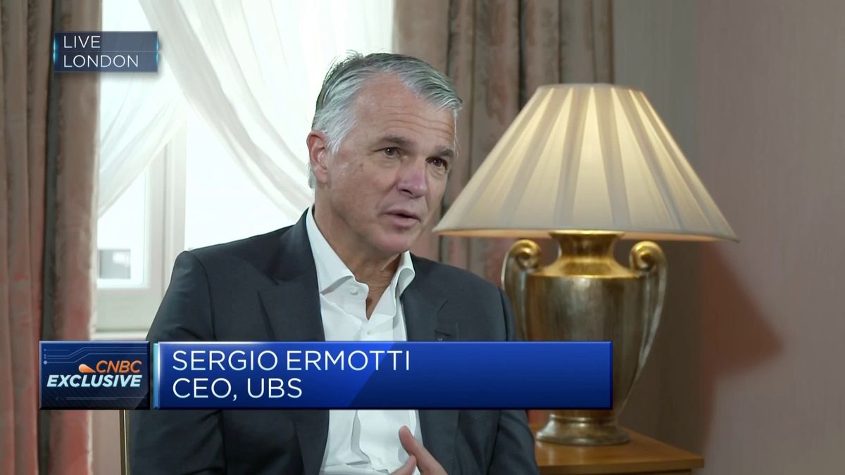 UBS boss Ermotti says 'incredible' bond demand is 'a signal to the Swiss banking system' 1 UBS boss Ermotti says 'incredible' bond demand is 'a signal to the Swiss banking system'