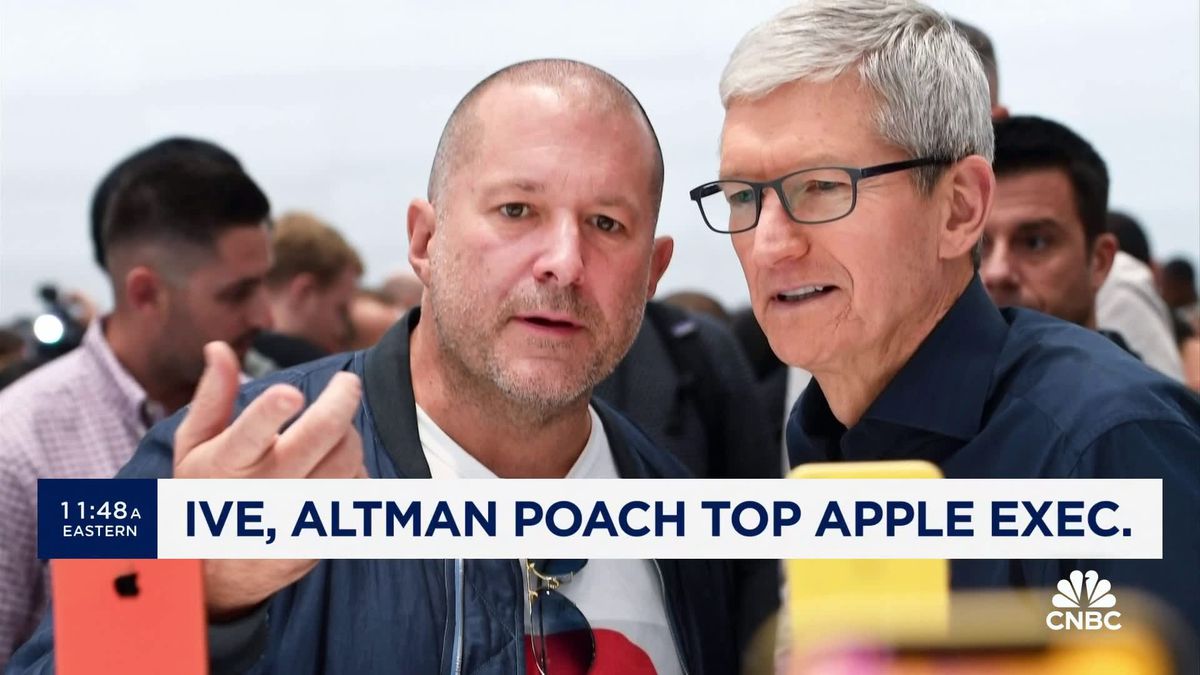 'Chasing vibes' — OpenAI's M&A strategy gets more confusing with TBPN purchase 1 Apple's former design chief Jony Ive and OpenAI to work on AI devices