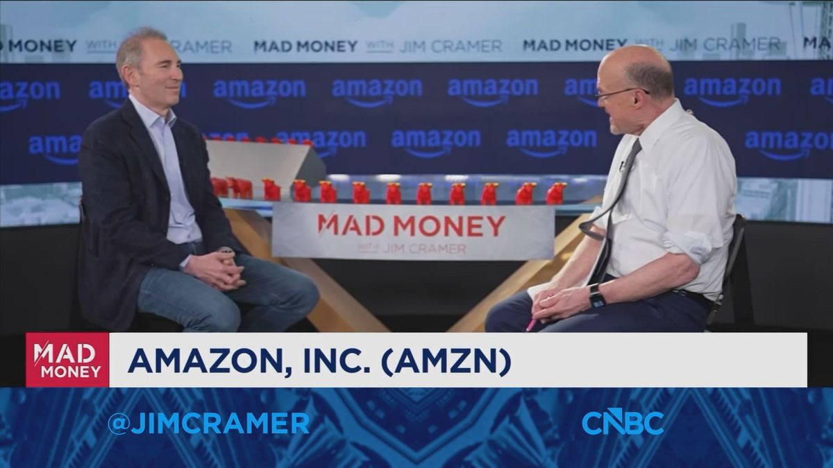 Andy Jassy says Amazon investors will be rewarded by all its AI spending 2 Amazon CEO Andy Jassy sits down with Jim Cramer