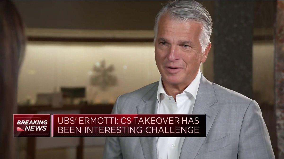 A 'historic' result but still a 'construction site': Analysts react to blowout UBS earnings 2 UBS CEO Sergio Ermotti discusses first earnings report since Credit Suisse acquisition